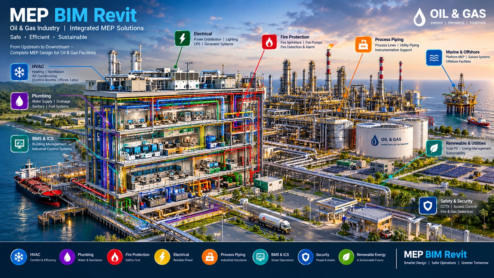 Oil and gas design and engineering