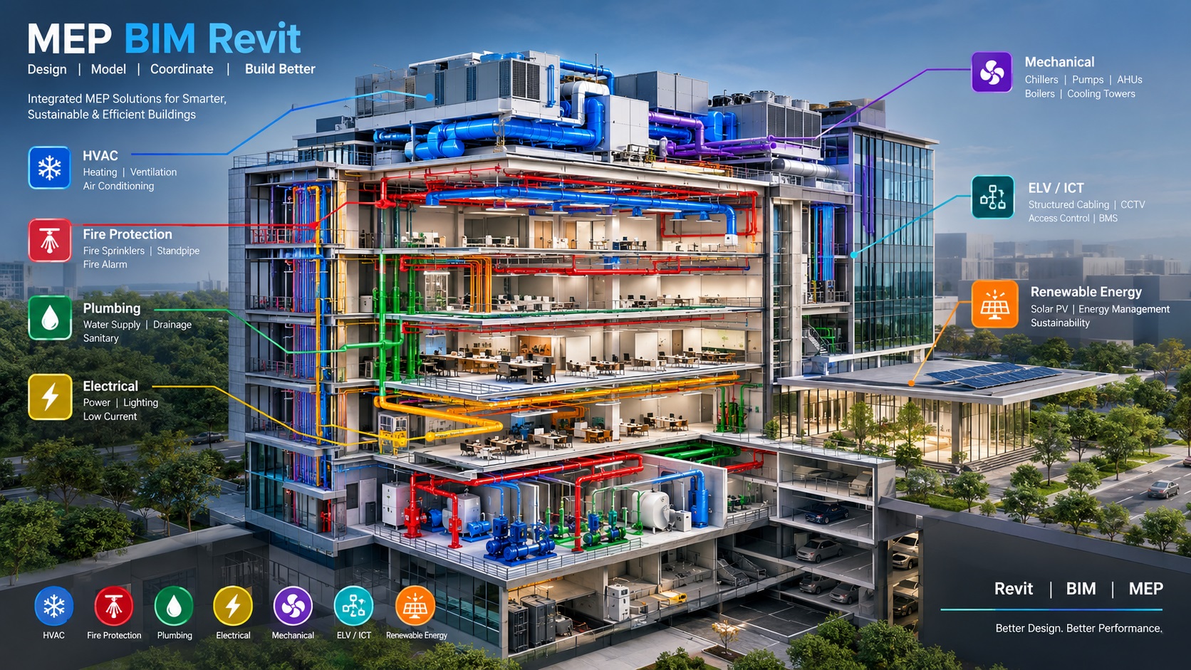 Residential MEP and BIM design